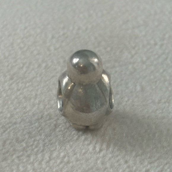 Pandora Penguin Smooth Head Charm Bead 790423 RETIRED - Picture 3 of 6